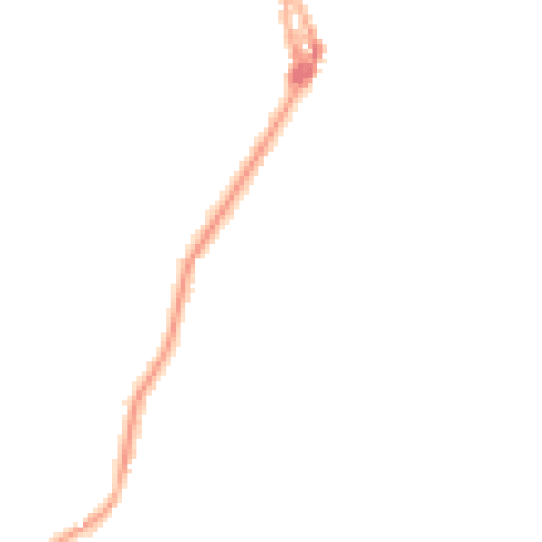 Night-time road noise heatmap for LA23 2BX