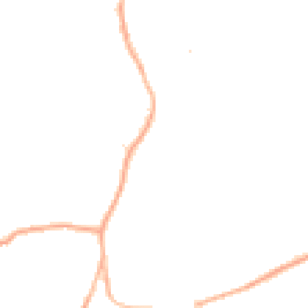 Night-time road noise heatmap for LA23 3HS