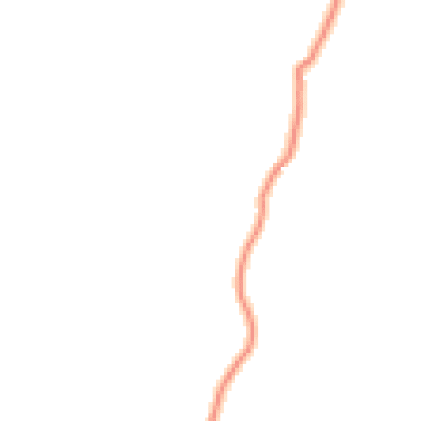 Daytime road noise heatmap for LA23 3NU