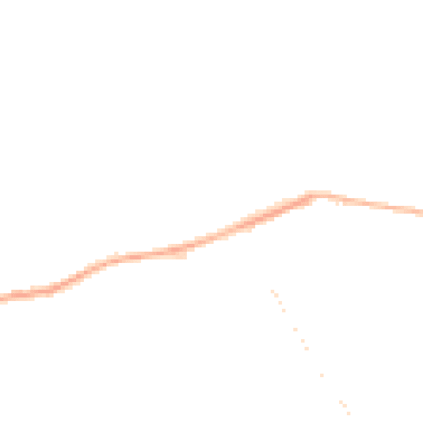 Night-time road noise heatmap for LA7 7DA