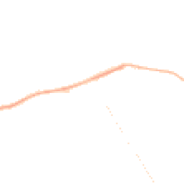 Night-time road noise heatmap for LA7 7DL