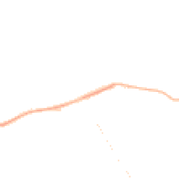 Night-time road noise heatmap for LA7 7FL