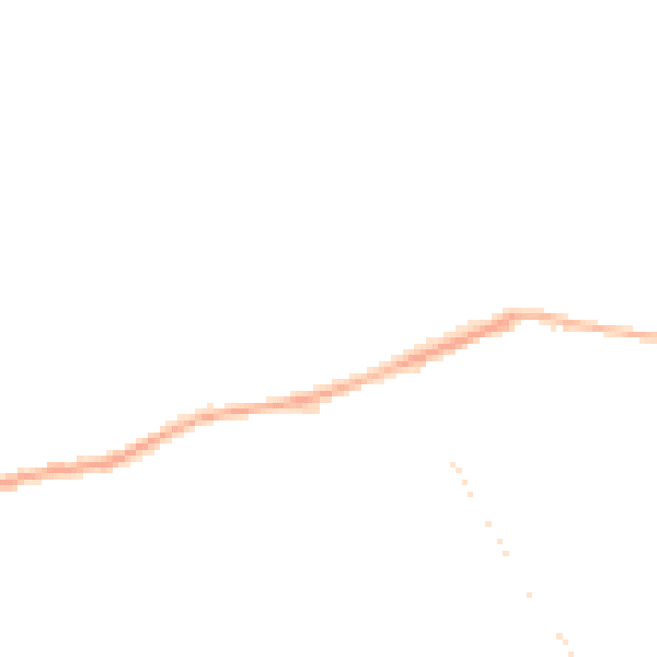 Night-time road noise heatmap for LA7 7GL