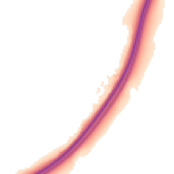 Night-time road noise heatmap for LA7 7NY