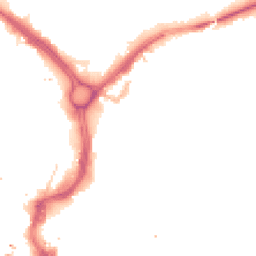 Night-time road noise heatmap for LE1 1SG