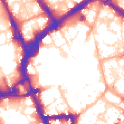 Daytime road noise heatmap for LE1 4FQ