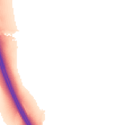Night-time road noise heatmap for LE12 5BE
