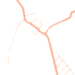 Daytime road noise heatmap for LE12 5NS