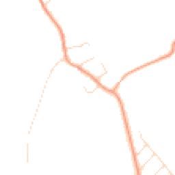 Daytime road noise heatmap for LE12 5NW