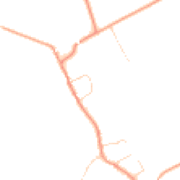 Daytime road noise heatmap for LE12 5PB