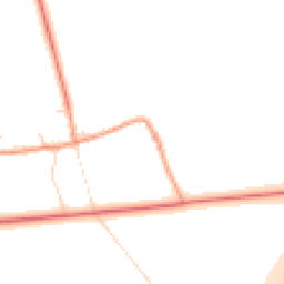 Daytime road noise heatmap for LE12 6SH
