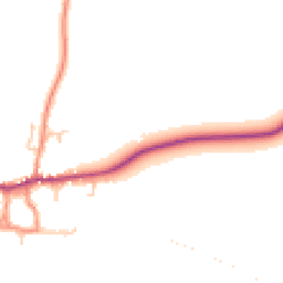 Daytime road noise heatmap for LE12 6ST