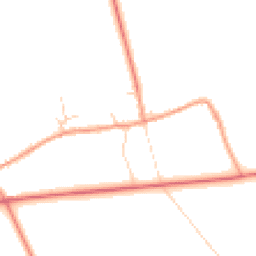 Daytime road noise heatmap for LE12 6SY