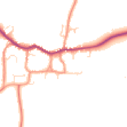 Daytime road noise heatmap for LE12 6TX