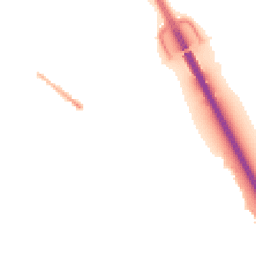 Night-time road noise heatmap for LE12 7EA