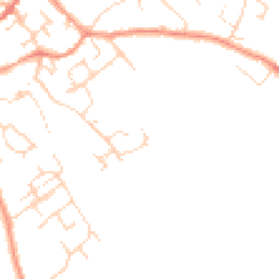 Daytime road noise heatmap for LE12 7GR
