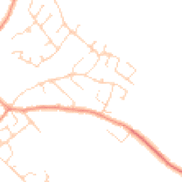 Daytime road noise heatmap for LE12 7QY