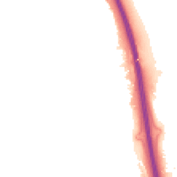 Night-time road noise heatmap for LE12 7WG