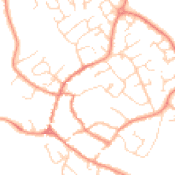 Daytime road noise heatmap for LE12 8HP