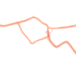 Daytime road noise heatmap for LE12 8HY