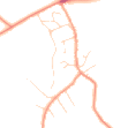Daytime road noise heatmap for LE12 8RL
