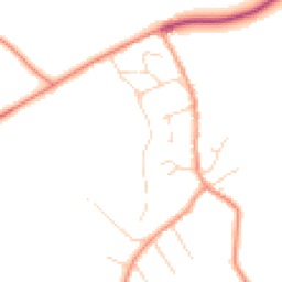 Daytime road noise heatmap for LE12 8RP