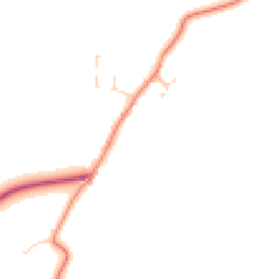 Daytime road noise heatmap for LE12 8UD