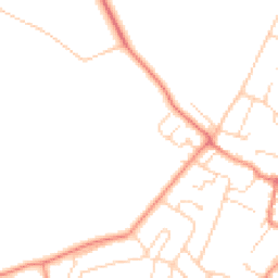 Daytime road noise heatmap for LE12 9PE