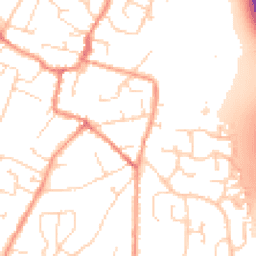 Daytime road noise heatmap for LE12 9PF