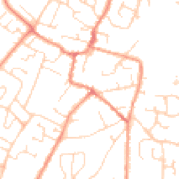 Daytime road noise heatmap for LE12 9PZ