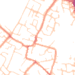Daytime road noise heatmap for LE12 9RE