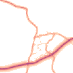 Daytime road noise heatmap for LE12 9UH