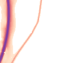 Night-time road noise heatmap for LE12 9XL