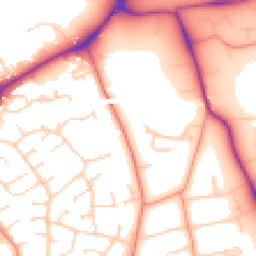 Daytime road noise heatmap for LE13 0BG