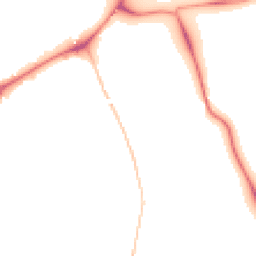 Night-time road noise heatmap for LE13 0BG