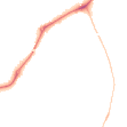 Night-time road noise heatmap for LE13 0HD