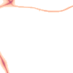 Night-time road noise heatmap for LE13 1ER