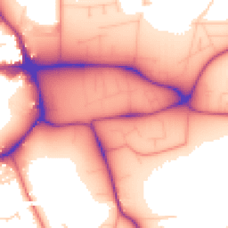 Daytime road noise heatmap for LE13 1XH