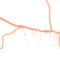 Daytime road noise heatmap for LE14 2AL