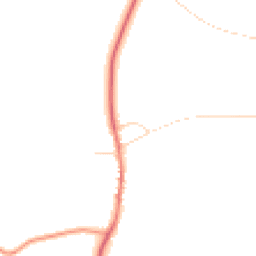 Daytime road noise heatmap for LE14 2DD