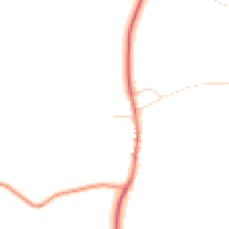 Daytime road noise heatmap for LE14 2DF
