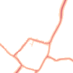 Daytime road noise heatmap for LE14 2EH