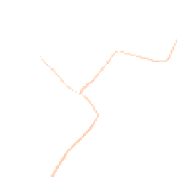 Night-time road noise heatmap for LE14 2ET