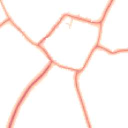 Daytime road noise heatmap for LE14 2EW