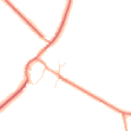Daytime road noise heatmap for LE14 2HP