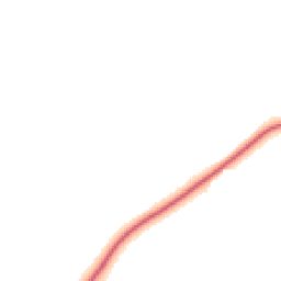 Night-time road noise heatmap for LE14 2LQ