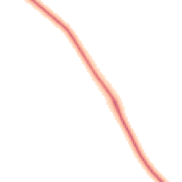 Night-time road noise heatmap for LE14 2UT