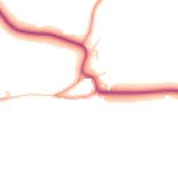 Daytime road noise heatmap for LE14 3BL