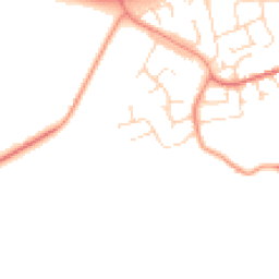 Daytime road noise heatmap for LE14 3BP