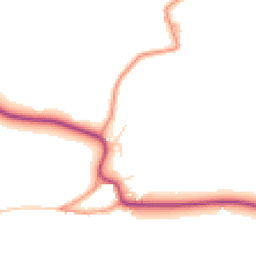 Daytime road noise heatmap for LE14 3BX